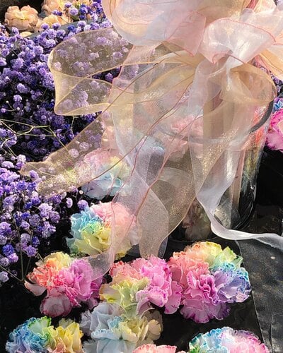 紫陽花とトルコ桔梗と菊と 鹿島台神社 宮城県鹿島台駅 からのお知らせ ホトカミ